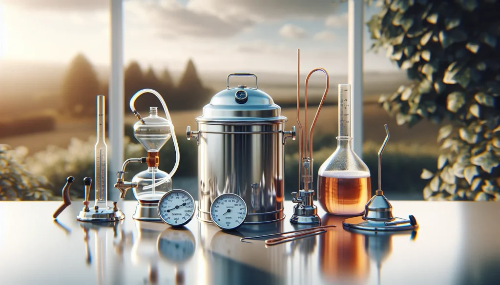 Home brewing starter kit for beginners