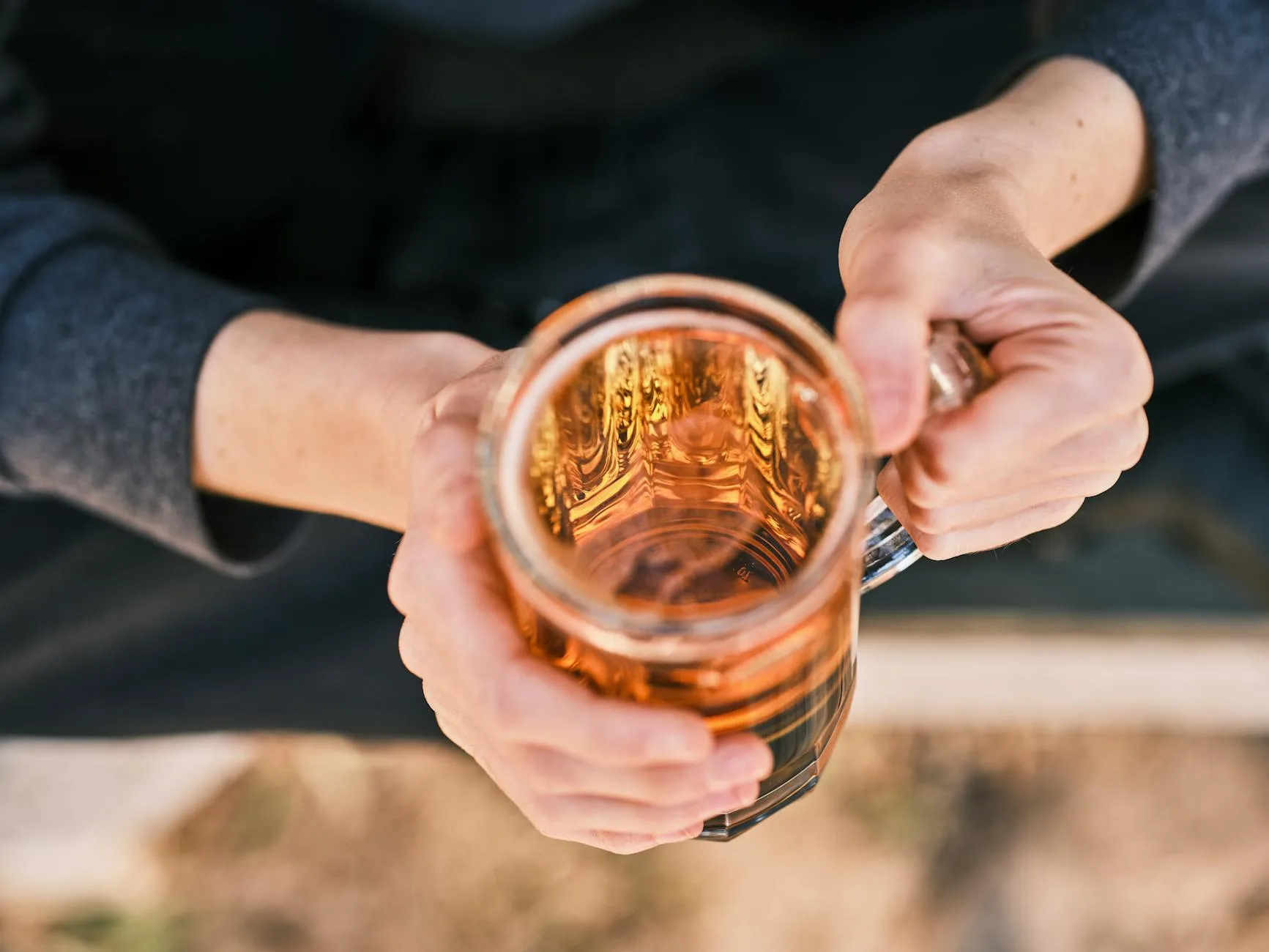 Glass of amber homebrew beer showing recipe results