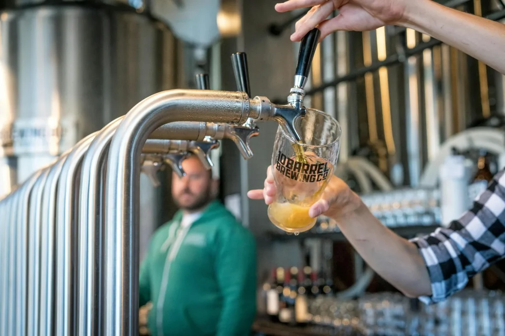 Homebrew brewing equipment for measuring gravity